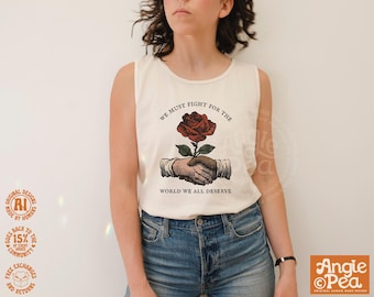 DSA Democratic Socialists of America, Democratic Socialist Rose Shirt, Support Unions Shirt