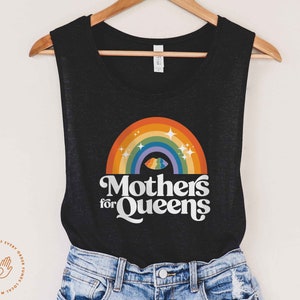 Drag is not a crime, Mothers for Queens, Support Local Drag, Muscle Tank, Unisex Tank, LGBTQ Tank, Pride Tank, Tennessee