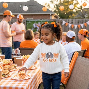 Mädchen Besticktes UT Vols Sweatshirt: Tennessee Gameday Outfit