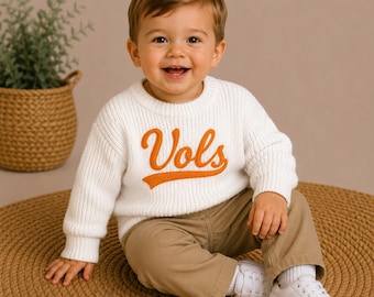 UT Vols Baby Sweater - Tennessee Volunteers Gameday Outfit
