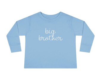 Camiseta de manga larga de Gran Hermano // a juego entre hermanos // grandmillenial // coquette