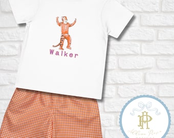 GAMEDAY // Personalized Clemson Tiger Toddler Tee