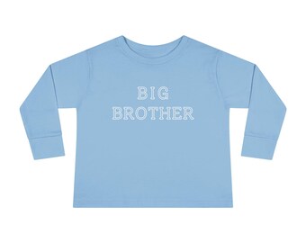 Camiseta de manga larga Block Big Brother // a juego entre hermanos // grandmillenial // coquette