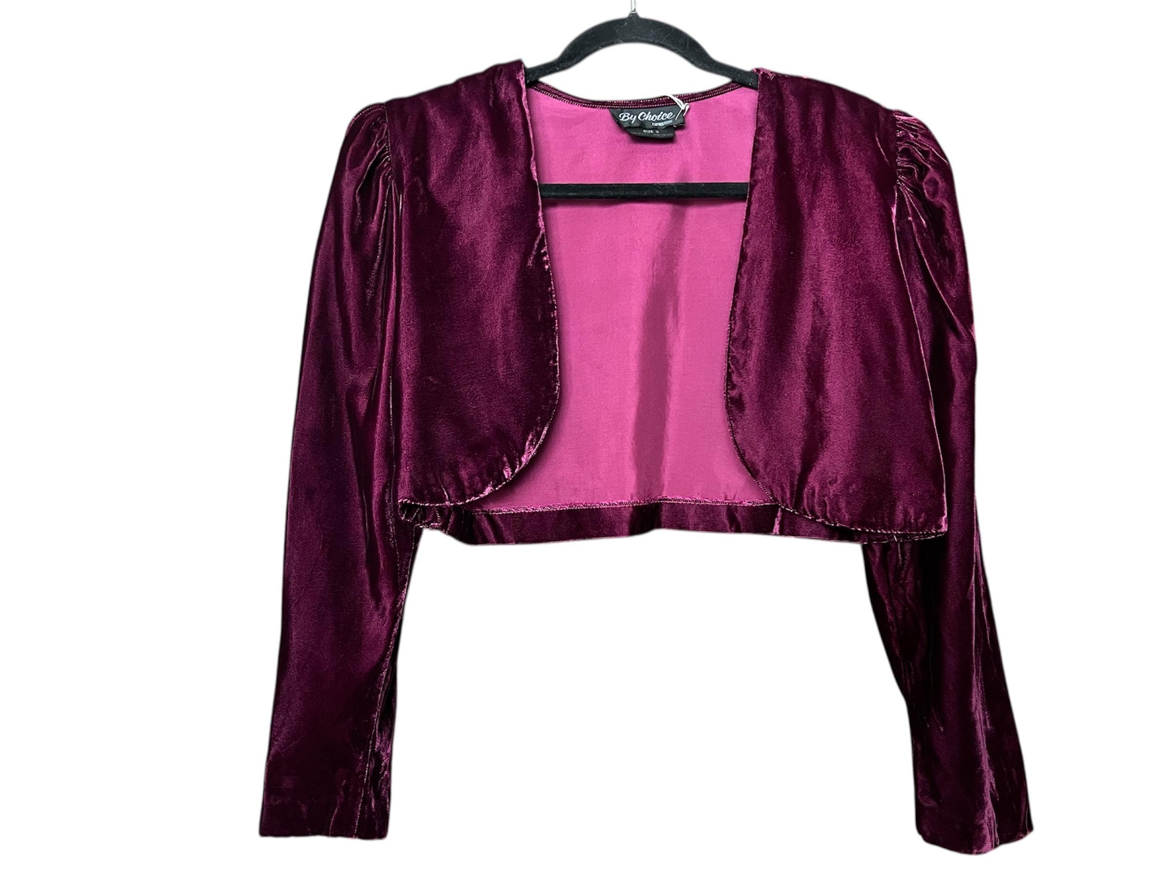 Burgundy Bolero - Main Image