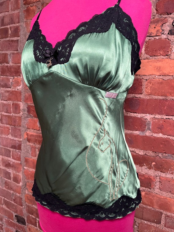 Silky Green Baby Phat Camisole - image 3