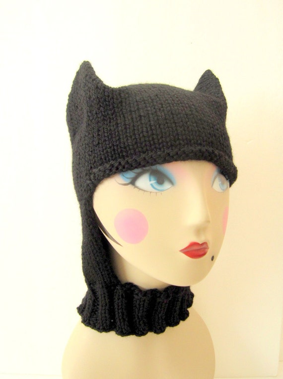 Knit Adult Baby Toddler Hat Bonnet Helmet Batman Etsy