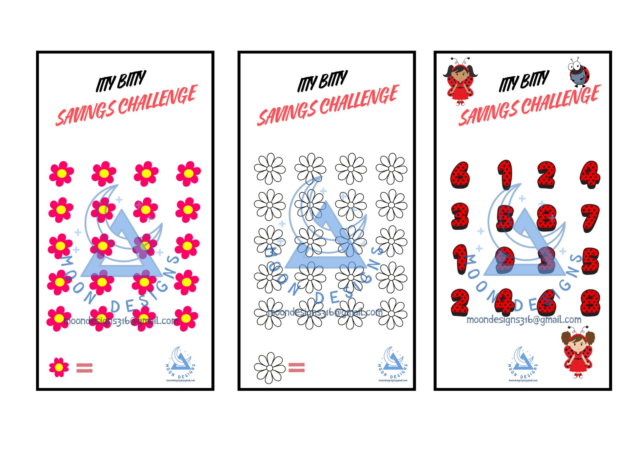 PHYSICAL ITEM MINI Challenges - Etsy