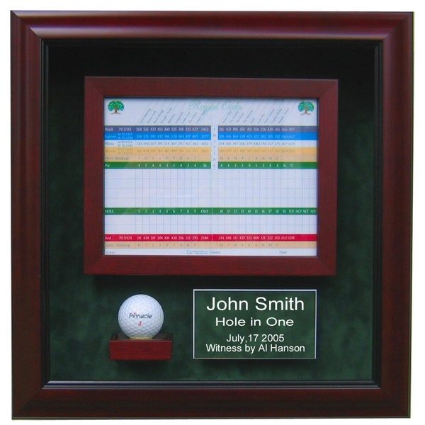 Vitrina de golf "Hoyo en uno"