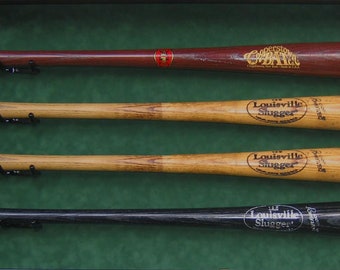 4 Baseball Bat Display Case