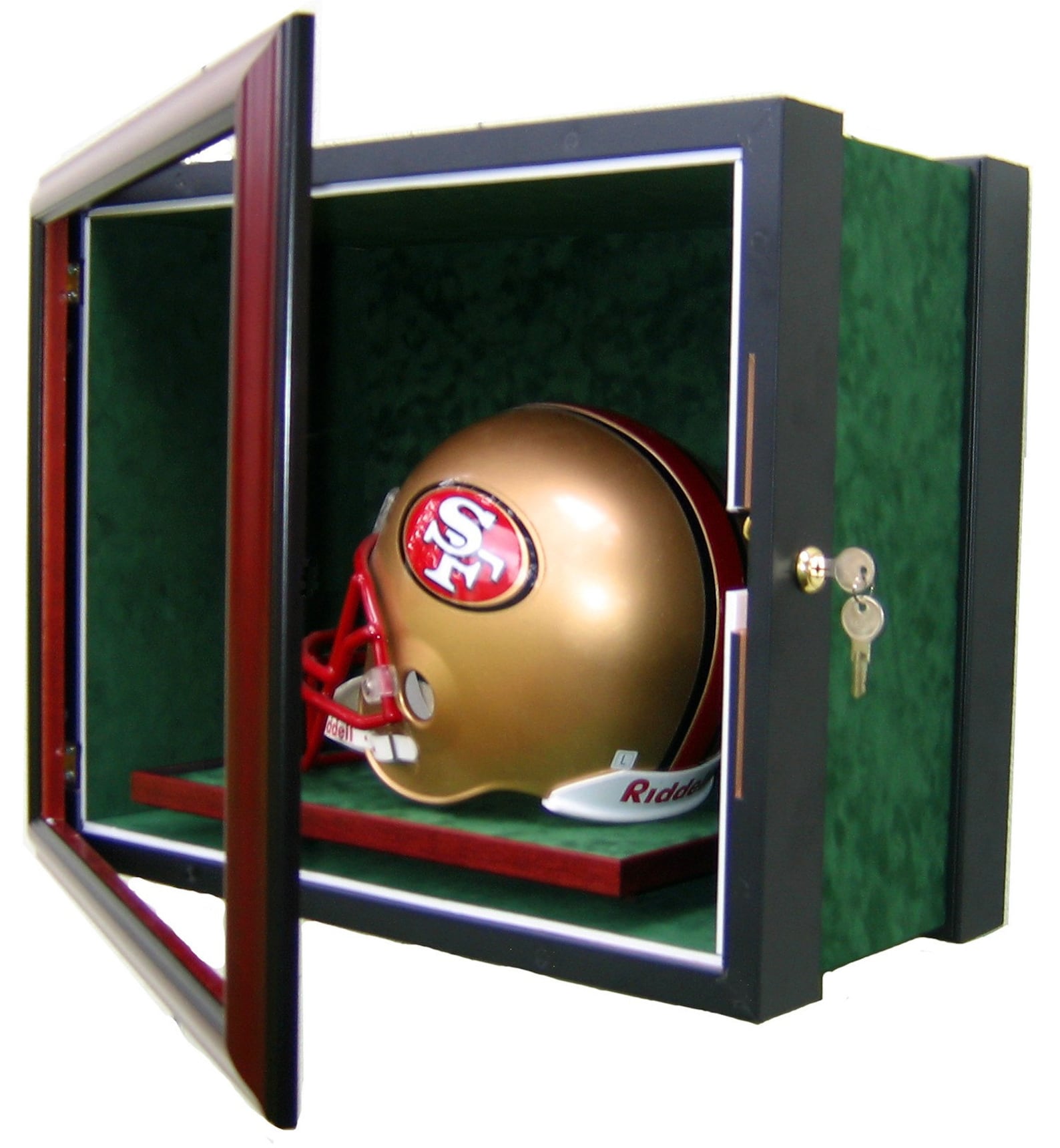 Full Size Football Helmet Display Case Etsy
