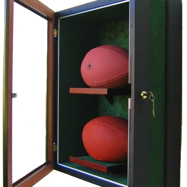 Football Display Cases Etsy