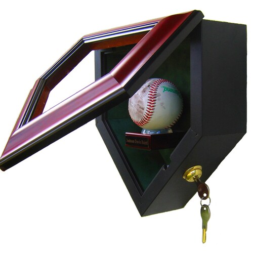 Baby's First Autograph Homeplate Shaped shops Display Case