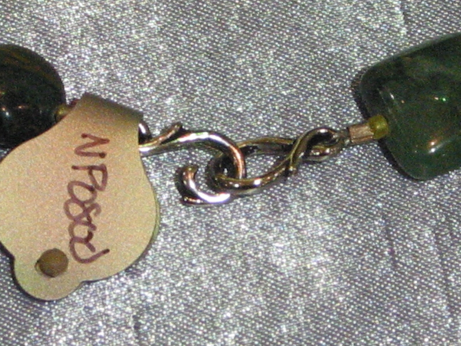 Yellow and Green necklace Etsy