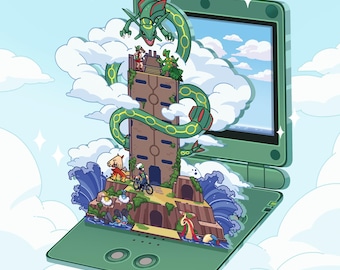 Emerald Standee