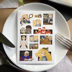 Dungeon Meshi Sticker Sheet