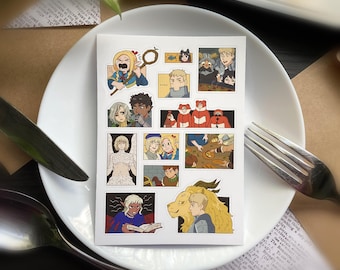 Dungeon Meshi Sticker Sheet
