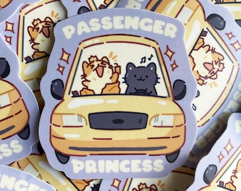 Passenger Princess Sticker
