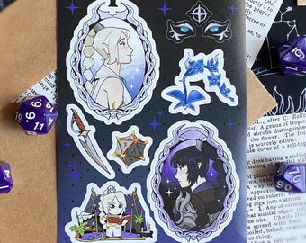 Baulders Gate 3 Shadowheart Sticker Bogen