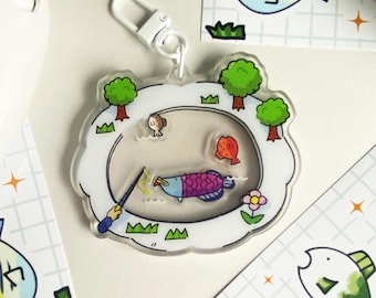 Wii Play Fish Shaker Charm