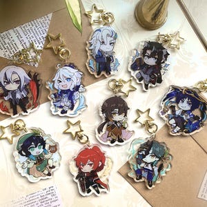 Genshin Keychain Charms