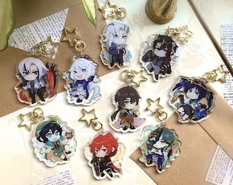 Genshin Schlüsselanhänger Charms