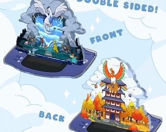 Gold & Silver Standee