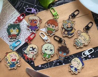 Goofy Dungeon Meshi Keychain Charm