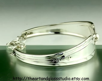 Silverware Jewelry Vintage aka MEMORY Silver Spoon Bracelet LYNNWOOD