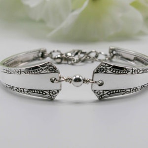Silver Spoon Bracelet DEL MAR Jewelry Vintage, Silverware