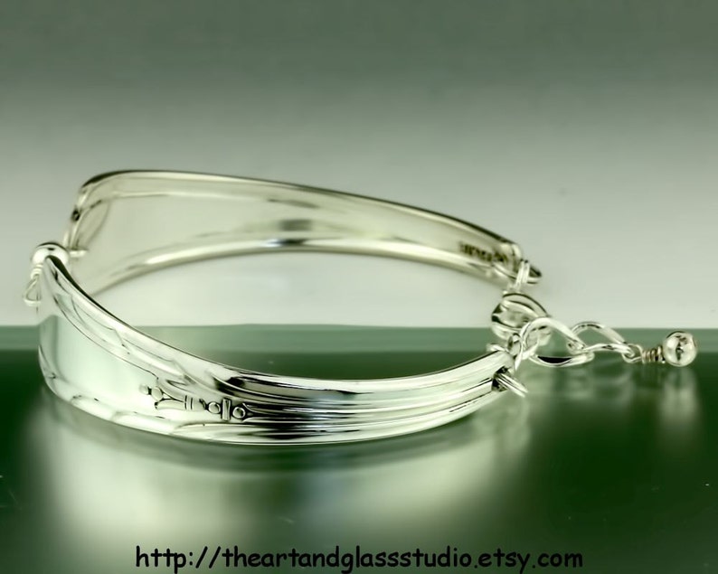 Silverware Jewelry Vintage aka MEMORY Silver Spoon Bracelet LYNNWOOD