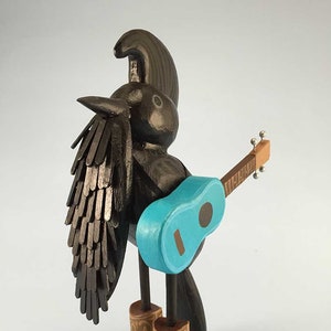 Ullie the Ukulele playing Umbrellabird image 1