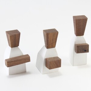 Modern Nativity Set | Abstract Modern Nativity | Handmade Creche ...