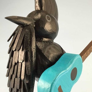 Ullie the Ukulele playing Umbrellabird image 2