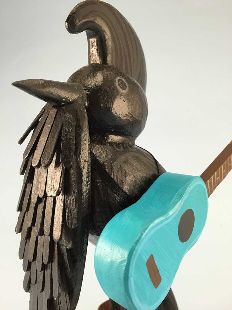 Ullie the Ukulele playing Umbrellabird image 2