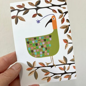 Gefiederte Freunde Vögel Postkarten Set | Schneckenpost Grüße | Zaubere einem Briefkasten ein Lächeln | Postcrossing Postkarte
