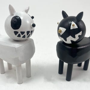 Pick a Halloween Kitty | Halloween Decoration | Halloween Sculpture | Cat Sculpture | Skeleton Cat | Jack o Lantern Cat