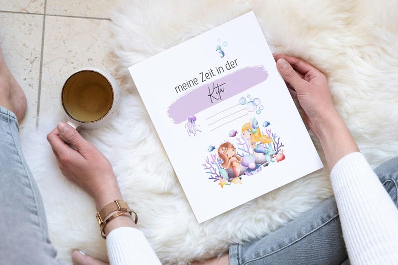Tolle Erinnerungen an eure Kindergartenzeit mit diesem süßen Portfolio