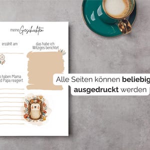 Die Seiten können beliebig oft ausgedruckt werden