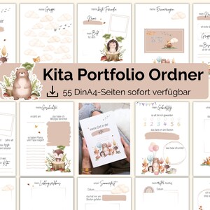 Kita Ordner mit 55 Seiten sofort Download
