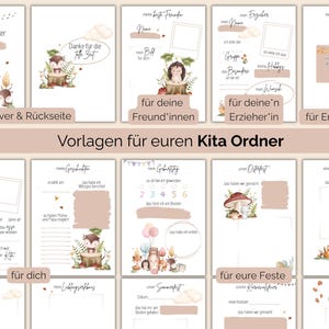 55 Seiten im einheitlichen Design für all eure Kita-Geschichten