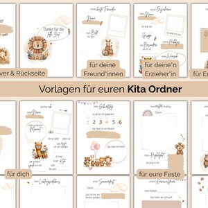 52 Seiten für dein Buch und 3 Seiten Bastelvorlage
