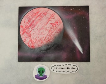 Planet painting