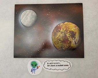 Planet painting