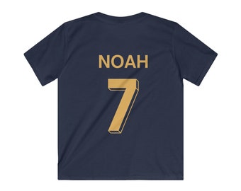 Birthday T-shirt with name and age