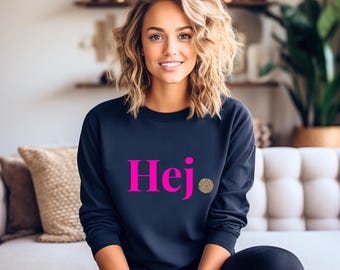 Neon sweatshirt, Hej sweater, Leo sweater, Neon pink shirt