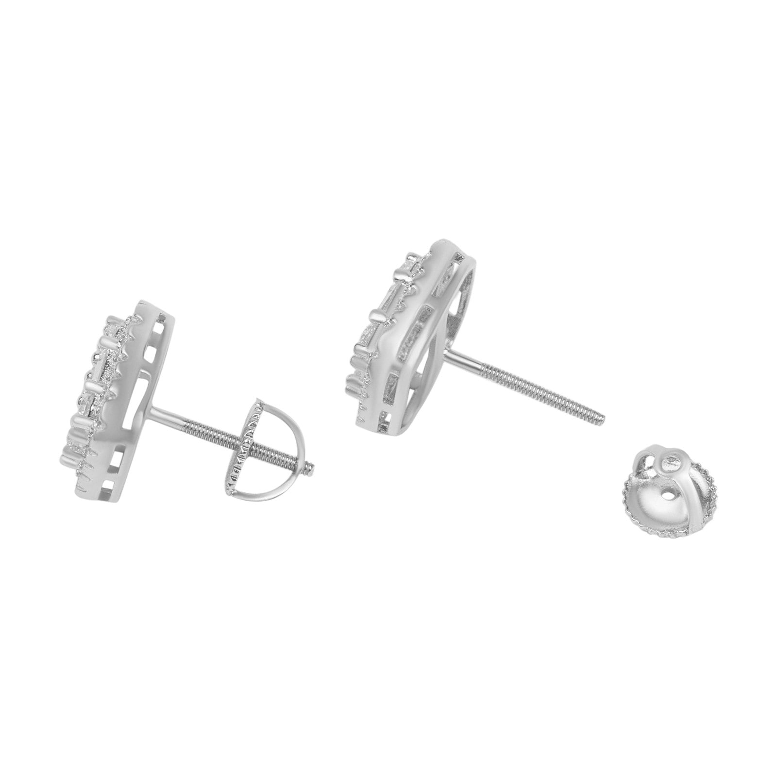 Cinturino Hip Hop Orecchini Uomo Hip Hop In Argento Sterling 925 - Foto 2