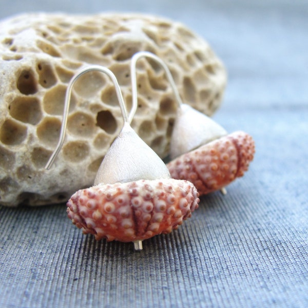 Sea Urchin Collection - Special Mini Pink Earrings