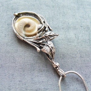 Sea Treasure Collection Eye of Shiva Shell Necklace image 2