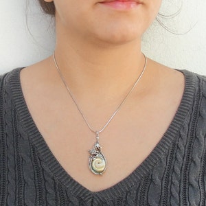 Sea Treasure Collection Eye of Shiva Shell Necklace image 3