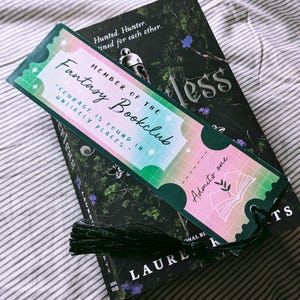 Fantasy Lesezeichen | Fantasy Reader Geschenk Lesezeichen | Fantasie Buchklub | Bücherwurm Geschenk | Buch Bestie Geschenk Lesezeichen | Gemütliches Mädchen Geschenk